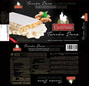 Spain Soft <b>Nougats</b> 150G Box Premium Quality Ingredients Delicious Soft <b>Nougat</b> <b>Bar</b> with Almond and Honey Solid Chocolate - Product Image 2