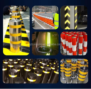 Gran oferta, barrera de señalización de seguridad de adhesión de señal, cinta reflectante de PVC para coche, cinta Reflectora de visibilidad de seguridad, FLECHA DE VISIBILIDAD ALTA - Product Image 4