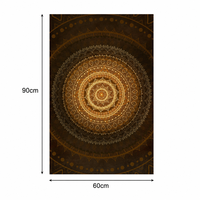 Impression sur toile personnalisée 60x90cm, art mural mandala, peinture sur toile de paysage naturel pour décoration intérieure moderne
