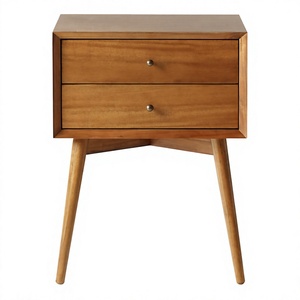 Mesa de Noche Moderna y Minimalista de Madera de Teca Sólida, Ecológica y Duradera para el Hogar, Oficina y Dormitorio, Jawa Tengah Enterprise - Product Image 3