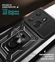 Stoßfeste Objektivschutz-Handyhülle für Infinix Note 60 50 40 30 Pro 4G Note 30 4G 5G Robuste Ringhalter-Rückabdeckung