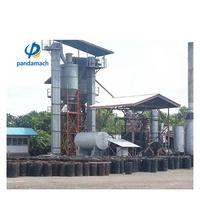 Station de mélange d'asphalte à chaud haute efficacité LB1500 120tph avec moteur et pompe pour la construction routière professionnelle