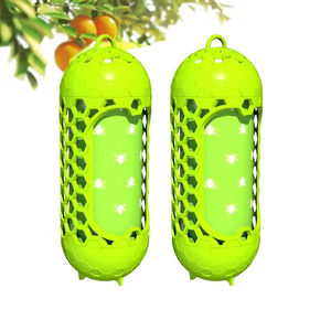 Pièges à abeilles suspendus d'extérieur, réutilisables et sûrs, en forme de lanterne, non toxiques, pour attraper les insectes et les abeilles charpentières - Product Image 2