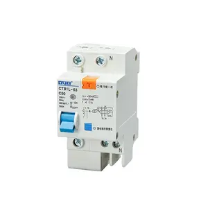 CTB1L prix du mini disjoncteur miniature différentiel mcb mccb rccb elcb rcbo rcd 30ma 100ma 300ma 16 a