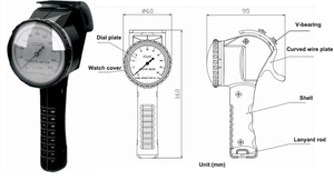 Tensiómetro Mecánico T1, Material Plástico, OEM Personalizable, Tipo de Engranaje de Malla, Correa Redonda - Product Image 4