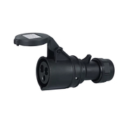 Lot de 3 prises industrielles mâles/femelles étanches IP67 16A 220V, connecteur électrique 3 fils ignifuge pour éclairage