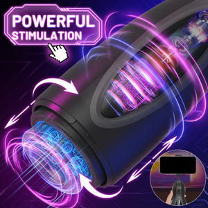 Spacerail de gama alta, cómoda caja de juguetes sexuales para adultos, portátil, desmontaje, limpieza, telescópica, taza de masturbación giratoria, Sexy para hombres - Product Image 6
