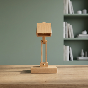 La lampe Bristol en bois moderne allie un design élégant à une éclairage fonctionnel, améliorant ainsi l'ambiance de toute pièce avec une lumière chaude et apaisante. - Product Image 2