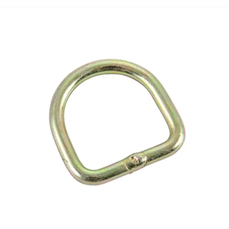 Custom Metal Trailer D Ring Custom 2 Inch 3000kg D Ring Strength Triangle Metal Buckle Steel Buckle Hook D-ring