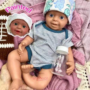 Poupée Bébé Reborn en Silicone Non Peinte à Faire Soi-Même, Garçon, Figurine Réaliste, Décoration d'Intérieur, Compagnon Émotionnel, Ornement - Product Image 1