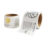 Étiquettes personnalisées en feuille d'or en relief pour bouteilles d'emballage étanche de luxe avec logo par impression en rouleau autocollants pour aliment cosmétique