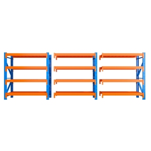 Étagère de stockage en acier sans boulons, réglable et légère, pour entrepôt, supermarché et atelier - Product Image 3
