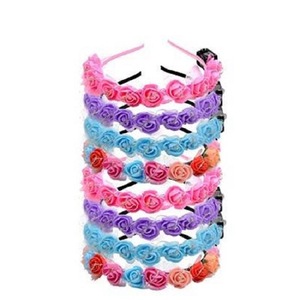 Diadema Luminosa Multicolor con <span class=keywords><strong>Flores</strong></span> Artificiales y Luces LED <span class=keywords><strong>para</strong></span> <span class=keywords><strong>Niñas</strong></span> - Product Image 5