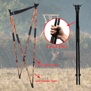 Ngụy trang Đường kính ngoài 16mm-13mm 7075 Nhôm hỗ trợ chụp 4 chân săn bắn - Product Image 2