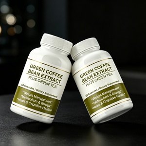 แคปซูลสารสกัดเมล็ดกาแฟเขียวออร์แกนิกแบบขายส่ง OEM ODM พร้อมกรดคลอโรจีนิก อาหารเสริมแคปซูลเมล็ดกาแฟเขียว - Product Image 3