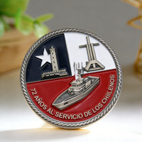 Vente en gros d'usine : Tous types de pièces commémoratives, pièces de souvenir en émail représentant des navires, avec logo personnalisé et conception gratuite
