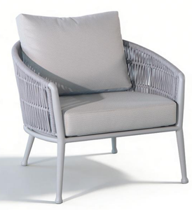 Juego de Sofás de Aluminio con Diseño de Lujo para Jardín, Patio u Hotel, con Sillas y Mesa Impermeables para Exteriores, con Cojines Confortables - Product Image 5