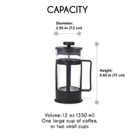 Camping Hommes Femmes Cafetière Transparent Sportstravel Cafetiere Plongeur Verre Presse Française Acier Inoxydable Double Paroi Plastique