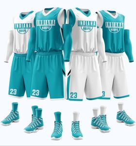 Transpirable alta calidad uniforme personalizado y tela transpirable directo uniforme y Jersey de baloncesto - Product Image 4