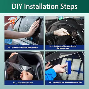 3M CR05 VLT70% Nano-Keramik-Fensterfolie Blendschutz Wärmeableitung PET Selbstheilend Kratzfest UV-Farbwechsel - Product Image 4