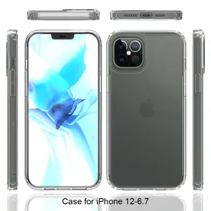 Nouvelle <span class=keywords><strong>coque</strong></span> de téléphone pour <span class=keywords><strong>iPhone</strong></span> 12, acrylique TPU 2 en 1, <span class=keywords><strong>coque</strong></span> hybride antichoc pour <span class=keywords><strong>iPhone</strong></span> 16 15 <span class=keywords><strong>14</strong></span> 13 <span class=keywords><strong>Pro</strong></span> Max - Product Image 2