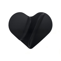 Support de téléphone en silicone en forme de cœur, support portable pour rouge à lèvres et maquillage, support de bureau pour regarder des vidéos, universel, pour voyage, vente en gros