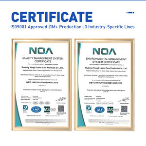 قفازات عمل خفيفة الوزن مضادة للانزلاق ومقاومة للقطع من اللاتكس لخط التجميع، إنتاج مباشر من المصنع - Product Image 6