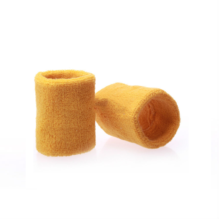 Модный, дешевый, изготовленный на заказ, мягкий, дышащий махровый браслет для защиты запястья от боли
