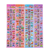 Autocollants en bande PET créatifs, style animaux de dessin animé, mignons, transparents, imperméables, pour Bullet Journals, 100 bandes d'autocollants