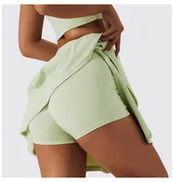 Falda Deportiva Unisex Estampada para Tenis, Golf, Running y Fitness, con Bolsillos, Transpirable, de Secado Rápido, Fluida, para Adultos, 100%