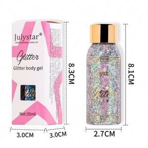 Gel de maquillage caméléon fard à paupières liquide <span class=keywords><strong>Europe</strong></span> et États-Unis maquillage de scène visage corps éclater Flash fard à paupières vente en gros - Product Image 5