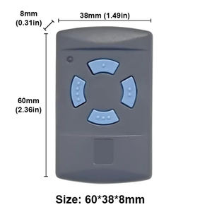 <span class=keywords><strong>Télécommande</strong></span> de porte de garage automatique Rking RK-HORMAN1 <span class=keywords><strong>Hormann</strong></span> Hsm2 <span class=keywords><strong>Hse2</strong></span> Hsm4, fréquence 433 MHz, code roulant, matériau ABS, 4 boutons - Product Image 5