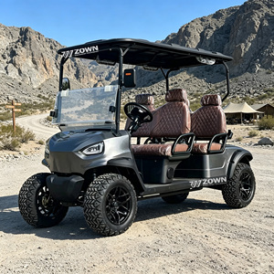 Voiturette de golf électrique personnalisée à quatre places, homologuée pour adultes, prix très compétitif, certification CE, vitesse 30-50 km/h, autonomie 90 km - Product Image 1
