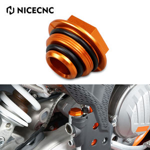 Tapa de Depósito de Líquido de Frenos Trasero NICECNC para <span class=keywords><strong>KTM</strong></span> <span class=keywords><strong>125</strong></span> 150 250 450 500 SX SXF <span class=keywords><strong>EXC</strong></span> 2004-2020 <span class=keywords><strong>2021</strong></span> 2022 - Product Image 1