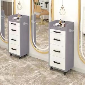 Best Sale Professional Black Salon <b>Trolley</b> Rolling Barber Spa Facial Hair Salon Cabinet Beauty Salon Hairdressing <b>Trolley</b> Carts - Product Image 5