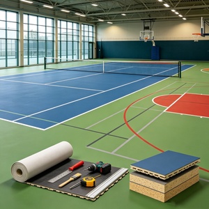 Cancha Deportiva Multiusos Inolp Easy Clean de Bajo Mantenimiento, Canchas Cubiertas Profesionales de Pickleball y Pádel con Techo Moderno - Product Image 3