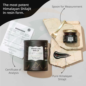 ชิลลาจิตแท้ 100% จากเทือกเขาหิมาลัย เรซินที่อุดมด้วยกรดฟูลวิคและแร่ธาตุ อาหารเสริมจากธรรมชาติสำหรับผู้ใหญ่ เสริมสร้างภูมิคุ้มกัน อาหารเพื่อสุขภาพ - Product Image 2