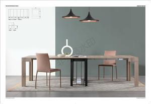 Nueva Mesa de Consola Extensible de 4 Metros de Largo, Rectangular Grande para Comedor, 12-18 Asientos, Muebles Inteligentes, Fabricada en Guangzhou, B2241-15A, Mesa Larga - Product Image 5