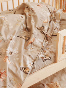 Parure de lit douce en coton à motif floral, housse de couette florale, ensemble de literie pour chambre d'enfant, cadeau pour la maison - Product Image 3