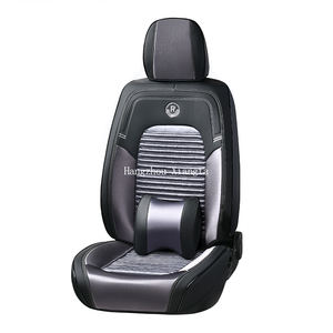 Funda de cuero para asiento de coche, conjunto completo de cojines de lujo, impermeables, 5D, 9D, 13 unidades - Product Image 1