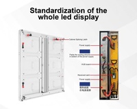 Écran LED plein écran SMD 3-en-1 fixe sans ventilateur pour extérieur TiAPro 960x960mm P4-P10mm, module 480x320mm à économie d'énergie, 3840Hz haute fréquence