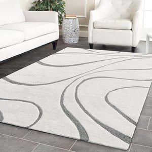 Tapis en laine tufté à la main Elite, 100% laine de Nouvelle-Zélande, tapis de luxe sur mesure, fait main par un designer, avec une finition ignifuge et durable - Product Image 1