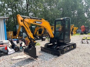 CE EPA Certified SANY SY35U Excavator mini Compact Mini Excavator 3Ton mini Excavator Rubber <b>Track</b> Available - Product Image 3