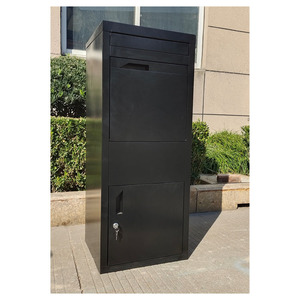 WELDON Buzón de Exterior Grande para Entrega de Paquetes, Buzón Grande para Correo, Cartas y Paquetería, Buzón Metálico Inteligente para el Hogar - Product Image 3