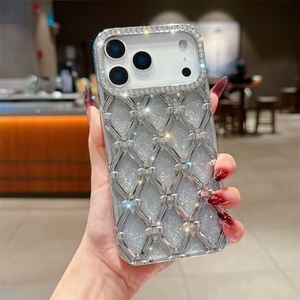 เคสโทรศัพท์มือถือที่เต็มไปด้วยผงแฟลชแบบค่อยเป็นค่อยไปที่ออกแบบอย่างหรูหราสำหรับ iPhone 17 16 PROMAX PLUS 14 13 12 11 Air - Product Image 3