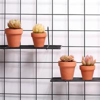 Pot en céramique rouge rétro pot en argile grande trompette simplicité bonsaï bassin profond isolation succulent cactus bassin