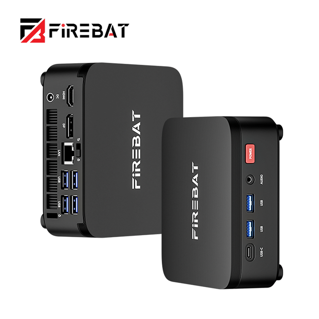Qcta Core High Quality Brand New Firebat R3 Mini PC AMD Ryzen 7 7730U Processor Good Price US Plug for Game Mini PC