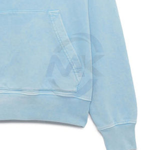 Meilleur matériau Sunfade Hoodies Manches longues Street Fashion en 100% Coton Saison d'hiver Techniques teintes unies - Product Image 4