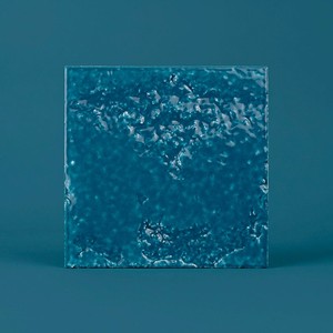 Carrelage bleu Bahia-13 13x13 cm brillant bords irréguliers - Product Image 1