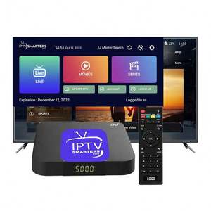 TV98 ATV PLUS IPTV STB 4K Streaming Smarter Set-top Box Premium <span class=keywords><strong>Google</strong></span> Android Pro TV Box Europe France Allemagne Livraison gratuite - Product Image 2